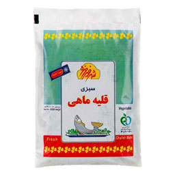 سبزی قلیه ماهی 400 گرمی شهر فیروزه