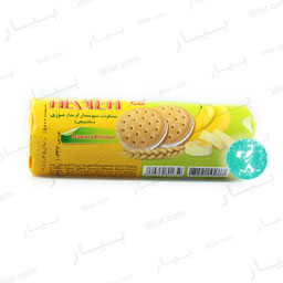 بیسکویت سبوس کرمدار موزی 185گرمی مینو