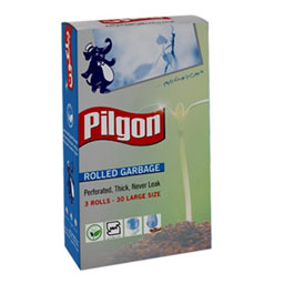 کیسه زباله 3 رول آبی بزرگ پیلگون