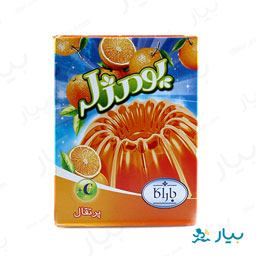 پودر ژله 100 گرمی(پرتقال) باراکا