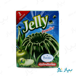 پودر ژله آلوئه ورا سیب 100 گرمی باراکا