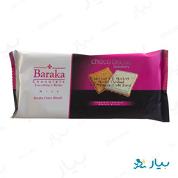 بیسکویت با طعم توت فرنگی 40 گرمی باراکا