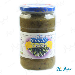 ترشی لیته بادمجان شیشه 680گرمی امتیس
