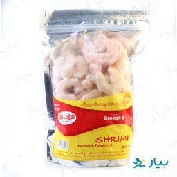 میگو بی پوست و رگ 500 گرمی شیلات خلیج فارس نوین