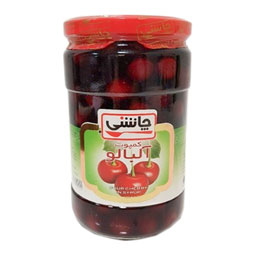 کمپوت آلبالو شیشه ای 680 گرمی چاشنی