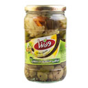 ترشی مخلوط با زیتون 690 گرمی ورینا