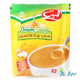 سوپ نیمه اماده پیاز فرانسوی 650گرمی الیت