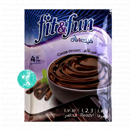 دسر شکلاتی 110 گرمی فیت و فان