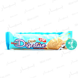بیسکویت مینی دایجستیو با کرم نارگیل 75گرمی کوپا