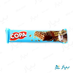 ویفر کاکائویی با کرم نارگیلی 32 گرمی کوپا