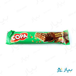 ویفر کاکائویی با کرم فندق 32 گرمی کوپا