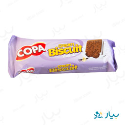 بیسکوییت کرمدار وانیلی 90 گرمی کوپا