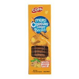 بیسکویت سبوس دار چند غله زنجبیل 150 گرمی کوپا