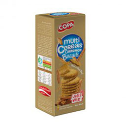 بیسکویت چند غله دارچینی 150 گرمی کوپا