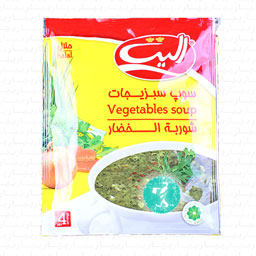 سوپ سبزیجات ساشه 65گرمی الیت