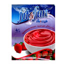 دسر توت فرنگی 110 گرمی فیت و فان