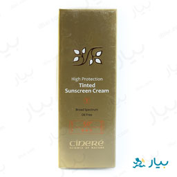 کرم ضد آفتاب SPF 50 رنگی 65 میلی لیتری سینره