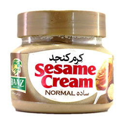 کرم کنجدی 350 گرمی باز