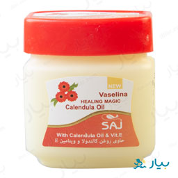 وازلین حاوی ویتامین E و روغنی کالندولا 60 میلی لیتری ساج