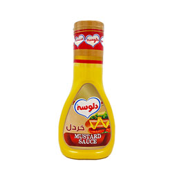 سس خردل 280 گرمی دلوسه