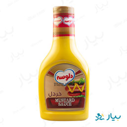 سس خردل 480 گرمی دلوسه