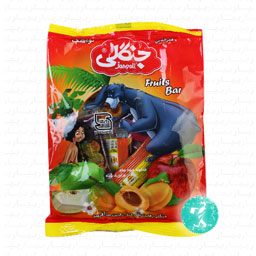 لواشک مخلوط میوه های فراوری شده 80 گرمی جنگلی