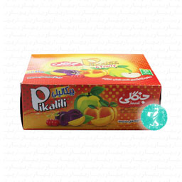 پک لواشک پیکالیلی مخلوط شش میوه بزرگ جنگلی