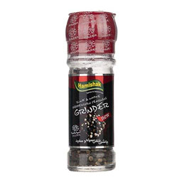 فلفل سیاه و سفید دانه‌ای 45 گرمی همیشک