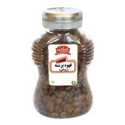 دانه قهوه برشته روشن 160 گرمی ضامن