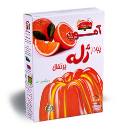 آمون پودر ژله با طعم پرتقال 100گرمی