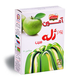 پودر ژله با طعم سیب آمون 100گرمی