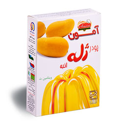 پودر ژله با طعم انبه آمون 100گرمی