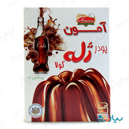 پودر ژله با طعم کولا 100گرمی آمون
