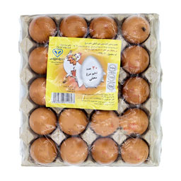 تخم مرغ قهوهای20 عددی مروارید