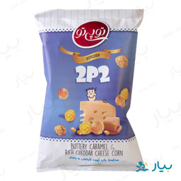 پاپ کورن کارامل و پنیری 60 گرمی تو پی تو