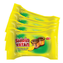 کیک ایت روکش دار با مغزی مارمالاد پرتقال 40 گرمی شیرین وطن