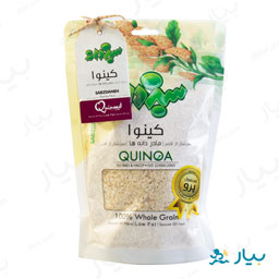 کینوا سفید پرک 250 گرمی سبزدانه