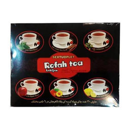 رفاه چای تی بگ سیاه 6 طعم