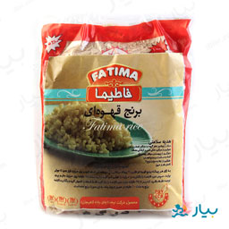 برنج قهوه ای 1 کیلویی فاطیما