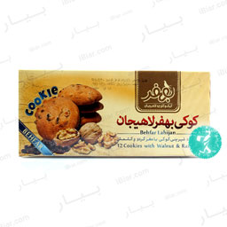 کوکی با مغز گردو و کشمش 450 گرمی بهفر لاهیجان