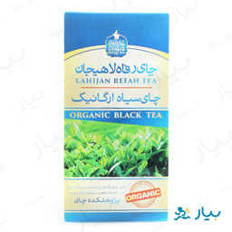 چای سیاه قلم ارگانیک 180گرمی رفاه لاهیجان