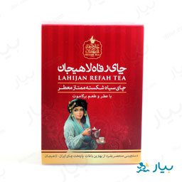 چای شکسته درجه یک با عطر و طعم برموگات 350گرمی رفاه لاهیجان