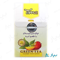 چای سبز کیسه ای انبه 20 گرمی تیما