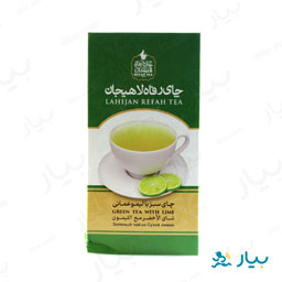چای سبز با لیمو عمانی 210 گرمی رفاه لاهیجان