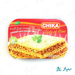 لازانیا با گوشت 300 چرخ کرده گرمی چیکا