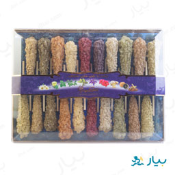 نبات چوبی 10 طعم گیاهی کریستال بزرگ 300 گرمی کسری