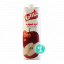 آب سیب بدون شکر افزوده 1 لیتری شادلی