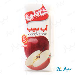 آب سیب بدون شکر 200 گرمی شادلی