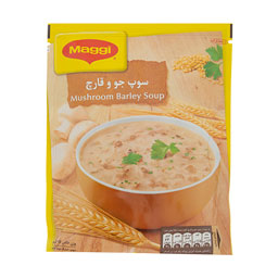 سوپ جو و قارچ 75 گرمی مگی
