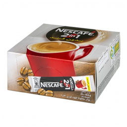 پودر مخلوط قهوه فوری نسکافه بدون قند نستله